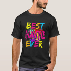 Beste Tante, die je zu den farbenfrohen Müttern de T-Shirt