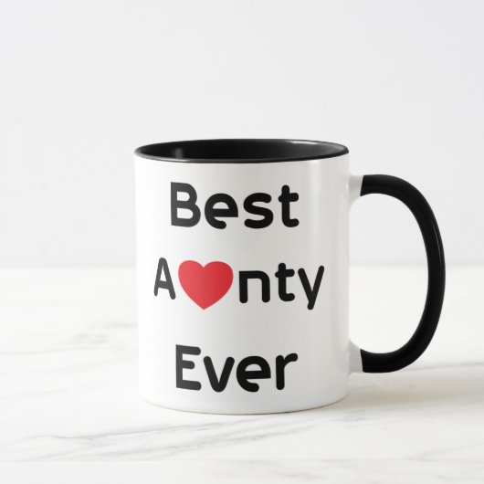 Beste Tante Ever Tasse (Rechts)