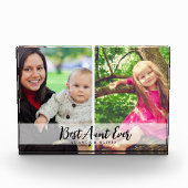 Beste Tante Forever 2 Picture Collage Tante Gesche Fotoblock (Vorderseite)