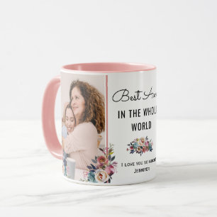 Beste Tante im Galazy Chic Tante Geschenk Foto Tasse