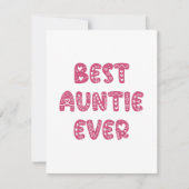 Beste Tante je (Vorderseite)