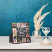 Beste Tante je 12 Foto Collage Chalkboard Fotoplatte (InSitu)