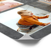 Beste Tante je 12 FotoCollage Poster (Ecke)