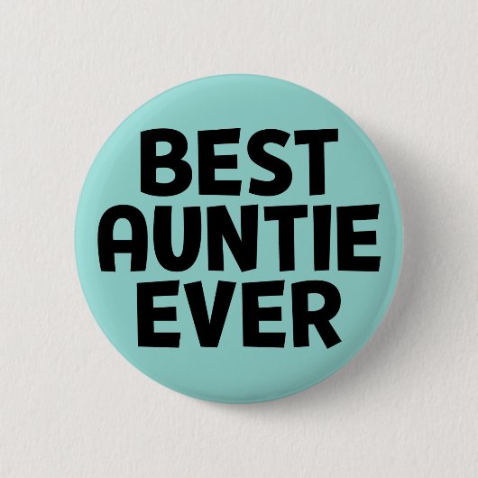Beste Tante je. Button (Vorderseite)
