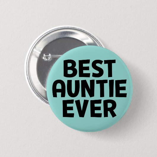 Beste Tante je. Button (Vorne & Hinten)