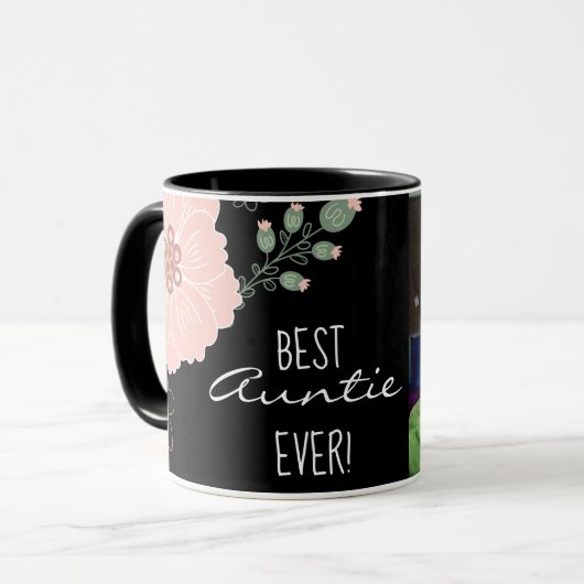 Beste Tante je Foto Tasse (Vorderseite Links)