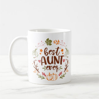 Beste Tante je Herbst Pumpkins Kaffeetasse