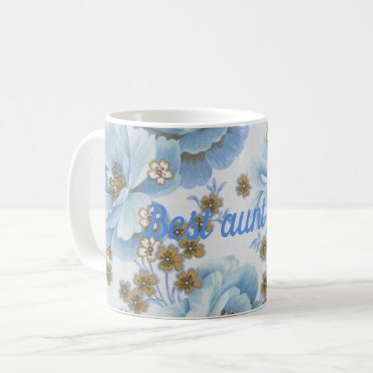 Beste Tante je Kaffeetasse (Vorderseite Links)