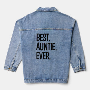 Beste Tante je lustiges Shirt Jeansjacke