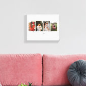 Beste Tante je Modernes Drehbuch 4 Fotos Collage G Leinwanddruck (Insitu (Wohnzimmer))