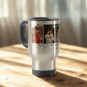 Beste Tante je Modernes Drehbuch 4 Fotos Collage G Reisebecher