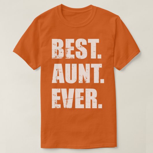 Beste Tante je T-Shirt (Design vorne)