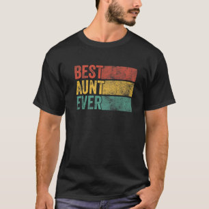 Beste Tante je Tante Sister Funny Nephew Niece Vi T-Shirt