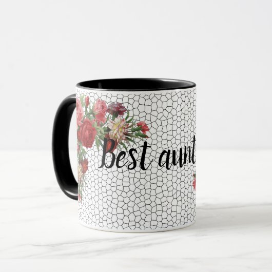 Beste Tante je Tasse (Vorderseite Links)