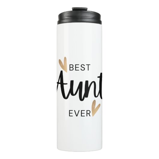 Beste Tante je Thermosbecher (Vorderseite)