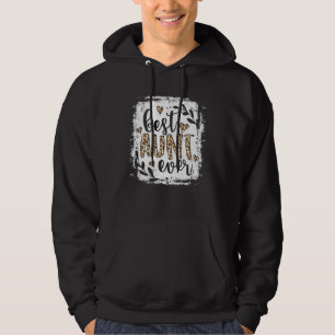 Beste Tante je Women Leopard Deco Tante 3 Hoodie