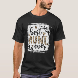 Beste Tante je Women Leopard Deco Tante 3 T-Shirt