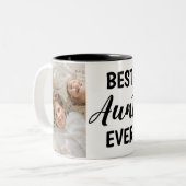 Beste Tante je Zweifarbige Tasse (Vorderseite Links)