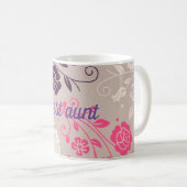 Beste Tante Kaffeetasse (VorderseiteRechts)