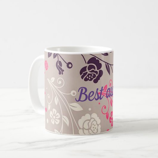 Beste Tante Kaffeetasse (Vorderseite Links)