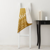 Beste Tante Tante Tante Definition Gold Glitzer Sherpadecke (Beispiel)