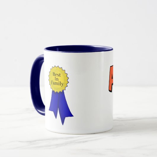 Beste Tante-Tasse Tasse (Vorderseite Links)