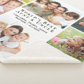 Beste Tante Uncle Foto Collage Sherpadecke (3/4)