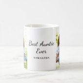 Beste Tante Zwei Foto Kaffeetasse (Mittel)