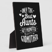 Beste Tanten werden an Godmütter verkauft Fotoplatte (Seite)