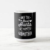 Beste Tanten werden an Godmütter verkauft Kaffeetasse (Mittel)