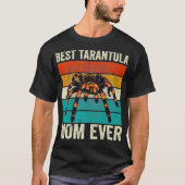 Beste Tarantula-Mama je Retro-Spider-Mutter T-Shirt (Vorderseite)