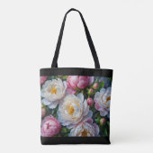Beste Tasche für Frauen mit Peonies (Rückseite)