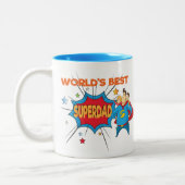 Beste Tasse der Vati der Welt - SuperDad Tasse - (Links)