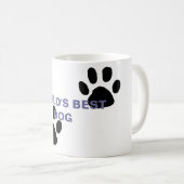 beste Tasse der Welt Hunde (VorderseiteRechts)