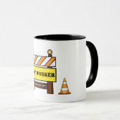 Beste Tasse für Bauarbeiten (VorderseiteRechts)