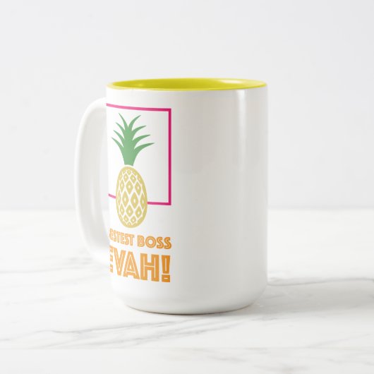 Beste Tasse für Boss je (Vorderseite Links)