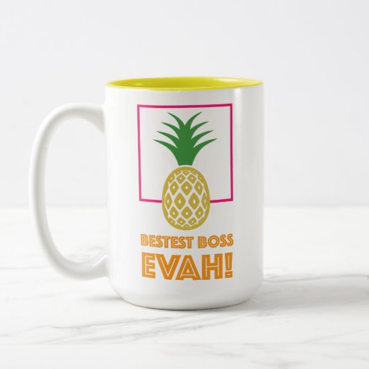 Beste Tasse für Boss je (Links)