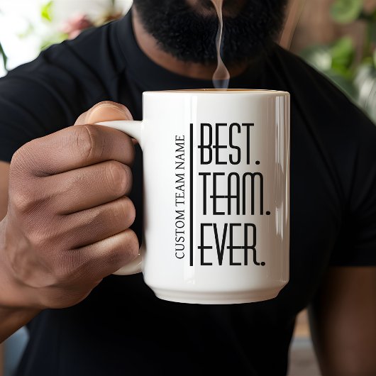 Beste Tasse für das Team, individuelle Mitarbeiter