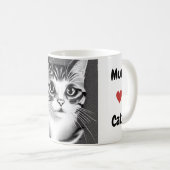 Beste Tasse für Katzen personalisierte Tasse (VorderseiteRechts)