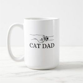 Beste Tasse für Katzenbesitzer Papa