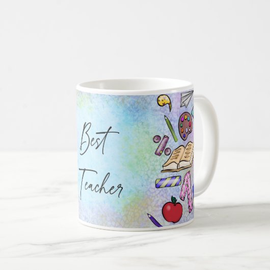 Beste Tasse für Lehrer (VorderseiteRechts)