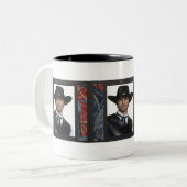 Beste Tasse Western-Sonntags (Vorderseite Links)
