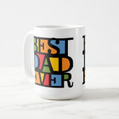 BESTE Tassen des VATERS ÜBERHAUPT - wählen Sie Art (Vorderseite Links)