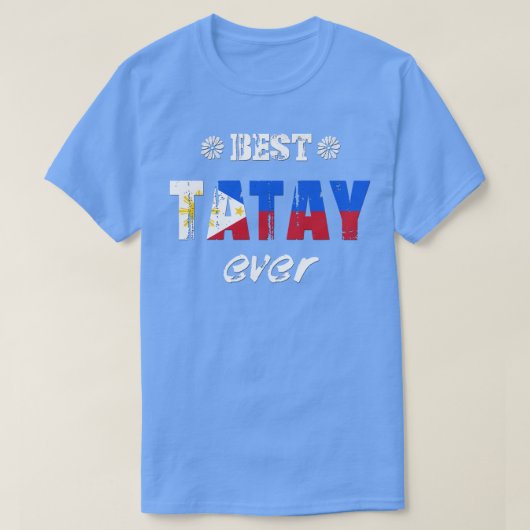 Beste Tatay je T-Shirt (Design vorne)