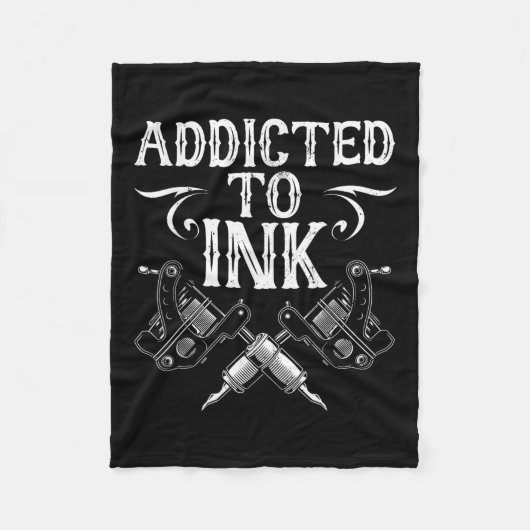 Beste Tattoo Kunst für Männer Frauen Tattoo Künstl Fleecedecke (Vorderseite)