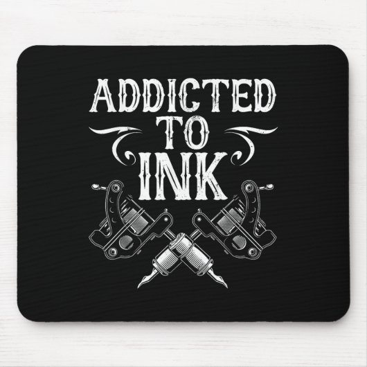Beste Tattoo Kunst für Männer Frauen Tattoo Künstl Mousepad (Vorne)