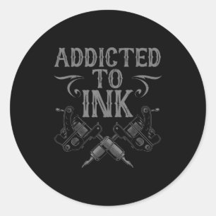 Beste Tattoo-Kunst für Männer Frauen Tattoo-Künstl Runder Aufkleber