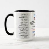 Beste Teacher Custom Best Search Geschenkidee Tass Tasse (Links)