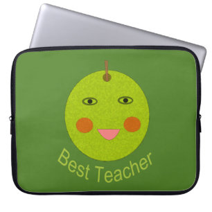 Beste Teacher Happy Apple Laptop Bag Laptopschutzhülle
