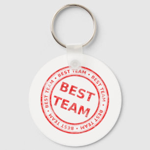 Beste Team-Briefmarke - Preis, erster, Meister, Schlüsselanhänger